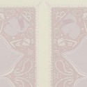 As Creation|Wallpaper pink bow ties and Karl Lagerfeld motifs|Damask
