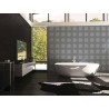 As Creation|Tapete Schleifen Karl Lagerfeld metallisches Grau|Damast