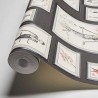 As Creation|Wallpaper fashion sketches Karl Lagerfeld|Figurative