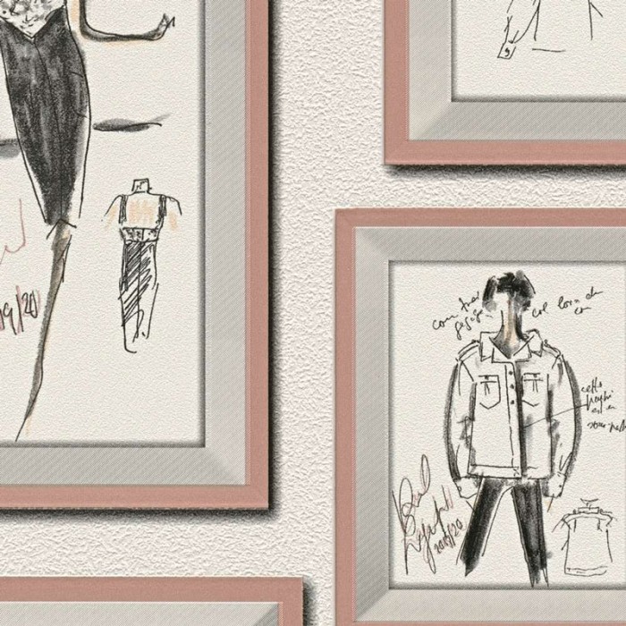 As Creation|Papier Peint design de mode Karl Lagerfeld|Papier Peint