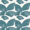 As Creation|Papel Pintado abanicos verdes de Karl Lagerfeld|Art Deco