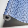 As Creation|Wallpaper Karl Lagerfeld fans in blue and silver|Art Deco