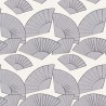 As Creation|Papier Peint éventails gris et blanc Karl Lagerfeld|Papier Peint