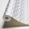As Creation|Papier Peint éventails gris et blanc Karl Lagerfeld|Papier Peint