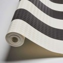 As Creation|Tapete breite Streifen mit Karl Lagerfeld-Logo|Streifen
