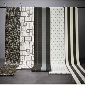 Papeldecor|Wallpaper black metallic with texture|Wallpaper 2