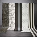 As Creation|Black wallpaper with letters by Karl Lagerfeld|Wallpaper