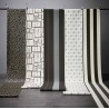 As Creation|Black wallpaper with letters by Karl Lagerfeld|Wallpaper