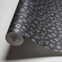 As Creation|Papel Pintado letras Karl Lagerfeld negro y gris|Papel Pintado