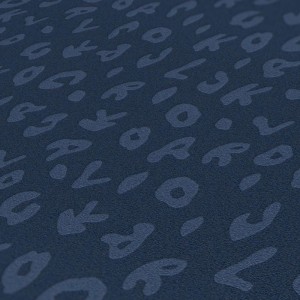As Creation|Black wallpaper with letters by Karl Lagerfeld|Wallpaper 2