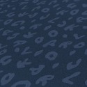 As Creation|Wallpaper metallic blue letters design Karl Lagerfeld|Wallpaper