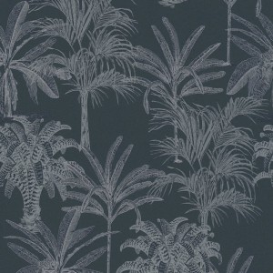 Papeldecor|Ornamental wallpaper with red and gold metallic texture|Wallpaper