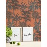 As Creation|Wallpaper colonial style orange embossed tiles|Wallpaper