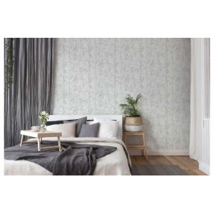 Papeldecor|Papier peint reliefs gris effet mur rayé|Papier Peint 2