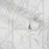 As Creation|Tapete mit floralem Bambusmuster in Beige und Cremefarben|Tapeten
