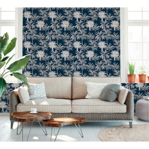Borastapeter|Wallpaper Scandinavian style flowers and turtles|Wallpaper 2