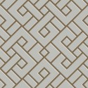 Papeldecor|Papier Peint labyrinthe gris métallisé|Papier Peint