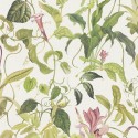 Papeldecor|Green climbing floral Wallpaper|Wallpaper