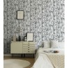 Papeldecor|White and black bamboo Wallpaper|Wallpaper