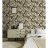 Papeldecor|Wallpaper jungle plants animals white|Wallpaper