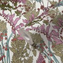 Architects Paper|Floral Scandinavian wallpaper cheerful in white, green and pink|Wallpaper