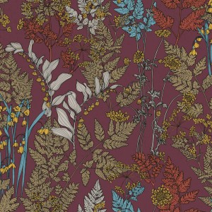 Architects Paper|Floral wallpaper in grey with a modern touch|Floral