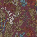 Architects Paper|Floral wallpaper with wildflowers on red background|Wallpaper