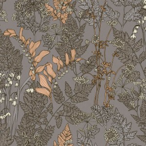 Cristiana Masi|Wallpaper white leaves|Floral