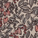 Architects Paper|Papel pintado floral estilo nórdico fondo marrón|Floral
