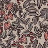 Architects Paper|Nordic style floral wallpaper with brown background|Floral