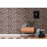 Architects Paper|Nordic style floral wallpaper with brown background|Floral