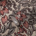 Architects Paper|Nordic style floral wallpaper with brown background|Floral