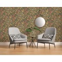 Architects Paper|Papier peint floral avec look rétro moderne sur fond jaune|Floral