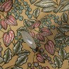 Architects Paper|Papier peint floral avec look rétro moderne sur fond jaune|Floral