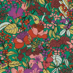 Architects Paper|Florale Retro-Tapete in Blau und Weiß|Tapeten