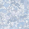 Architects Paper|Papel pintado floral estilo retro azul y blanco|Papel Pintado