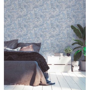 Casamance|Papel pintado liso verde estilo textil natural|Papel Pintado 2