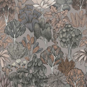 Borastapeter|Wallpaper silver grey floral|Wallpaper