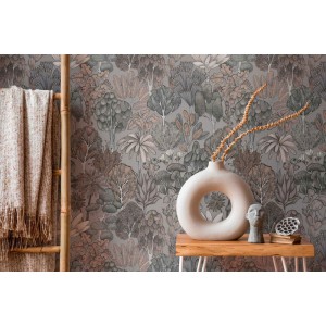 Borastapeter|Wallpaper silver grey floral|Wallpaper 2
