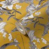 Architects Paper|Romantic floral wallpaper in mustard yellow|Floral
