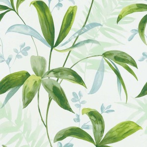 Khroma|Modern floral Wallpaper with grey arabesque style|Wallpaper