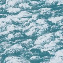 Architects Paper|Papier peint vintage paysage de nuages vert bleuâtre|Papier Peint