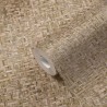 Architects Paper|Brown wicker-effect wallpaper|Raffia Imitation
