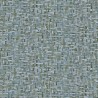 Architects Paper|Teal blue woven wicker-effect wallpaper|Raffia Imitation