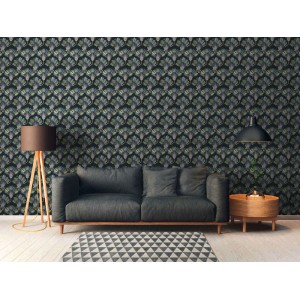 Pip Studio|Romantische Tapete mit Waldlandschaft in Terrakotta|Tapeten 2