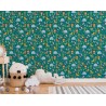 As Creation|Papier peint infantil vert avec des animaux de la jungle|Enfants