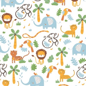 Caselio|Kindertapete mit afrikanischer Safari|Kindertapete