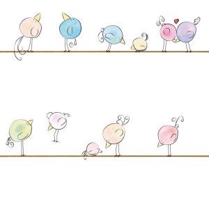 As Creation|Papier Peint pour enfants avec étoiles et animaux sur fond blanc|Enfants