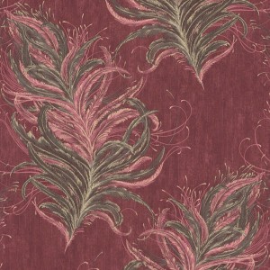 Casamance|Wallpaper plain orange decorative textile effect|Wallpaper