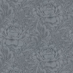 Casadeco|White Japanese-style wallpaper, crumpled paper origami effect|Wallpaper